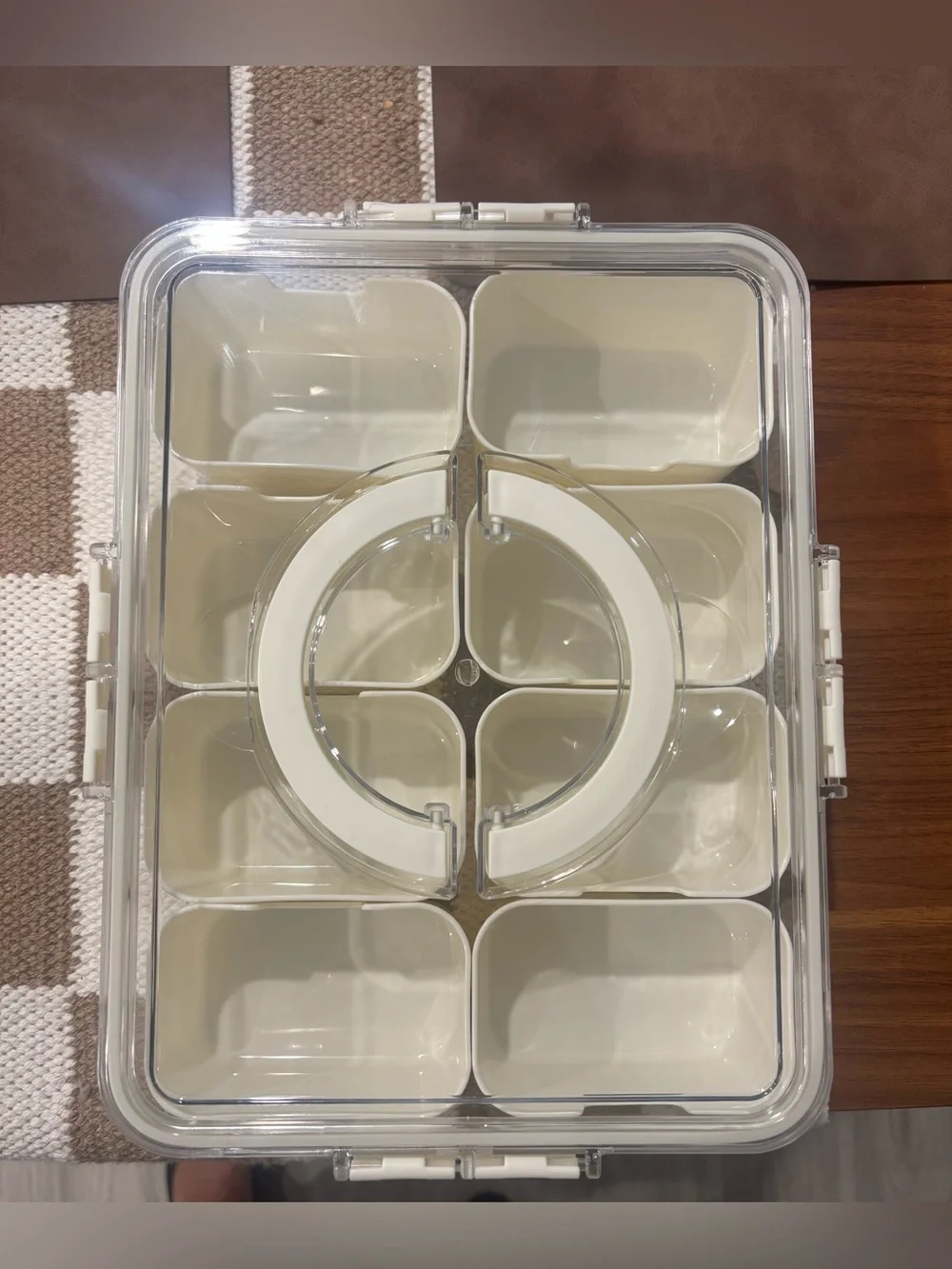 Snackle Box Organizer (Cream)